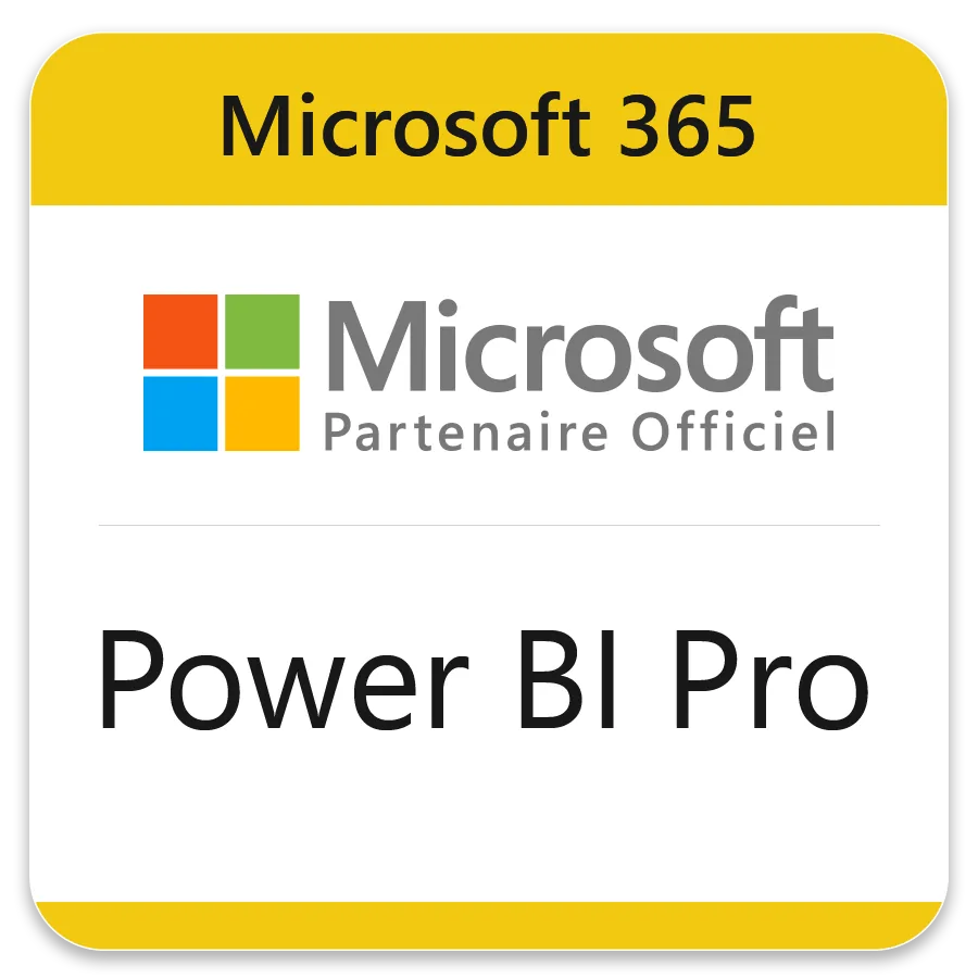 Microsoft Power bi Pro maroc