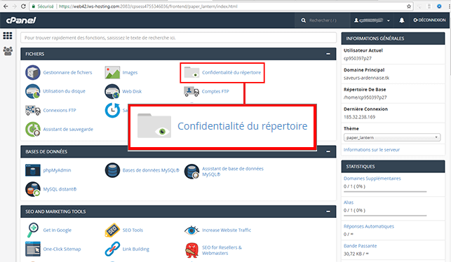 cpanel