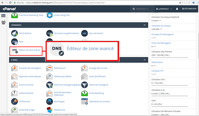 cpanel