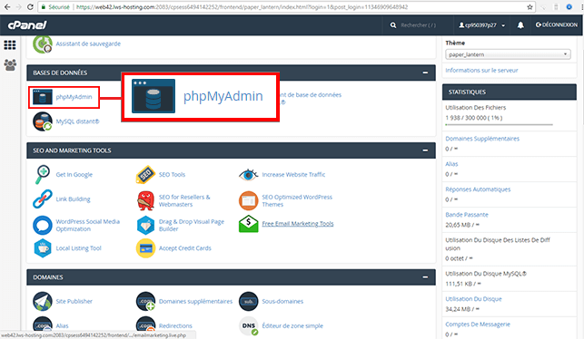 cpanel