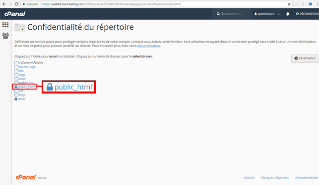 cpanel