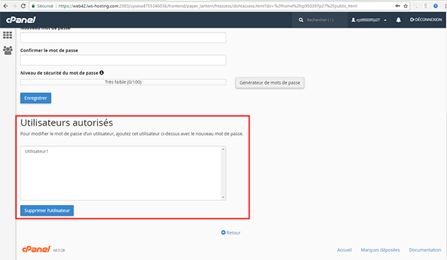 cpanel